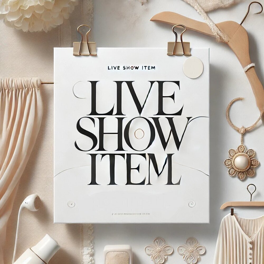 as seen and described in LIVE SHOW.